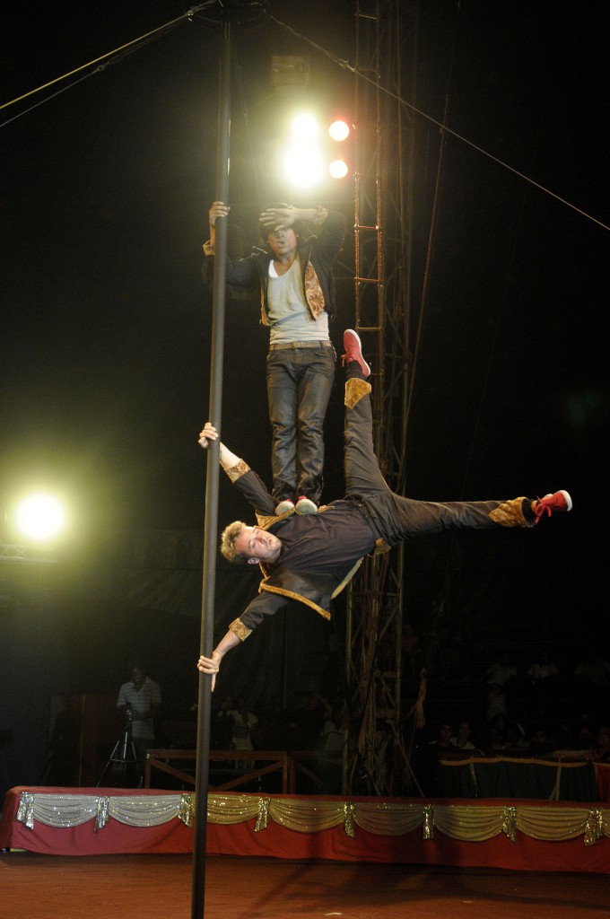 Dúo Lechuv, Academia de Artes Acrobáticas de Berlín, Alemania