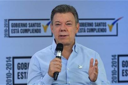 Santos: “La última oportunidad  de paz”