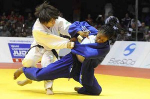 Maria Celia Laborde estará en la semifinal de los 48 kilos por Cuba.