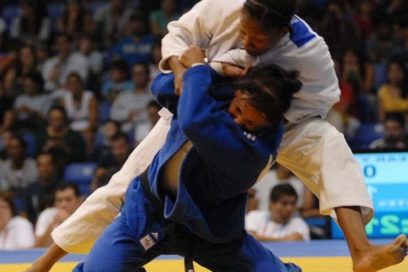 Ippón de bronce mundial, autora: Onix Cortés