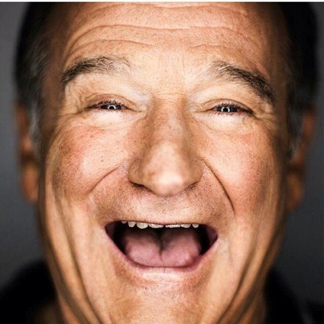robin williams smile