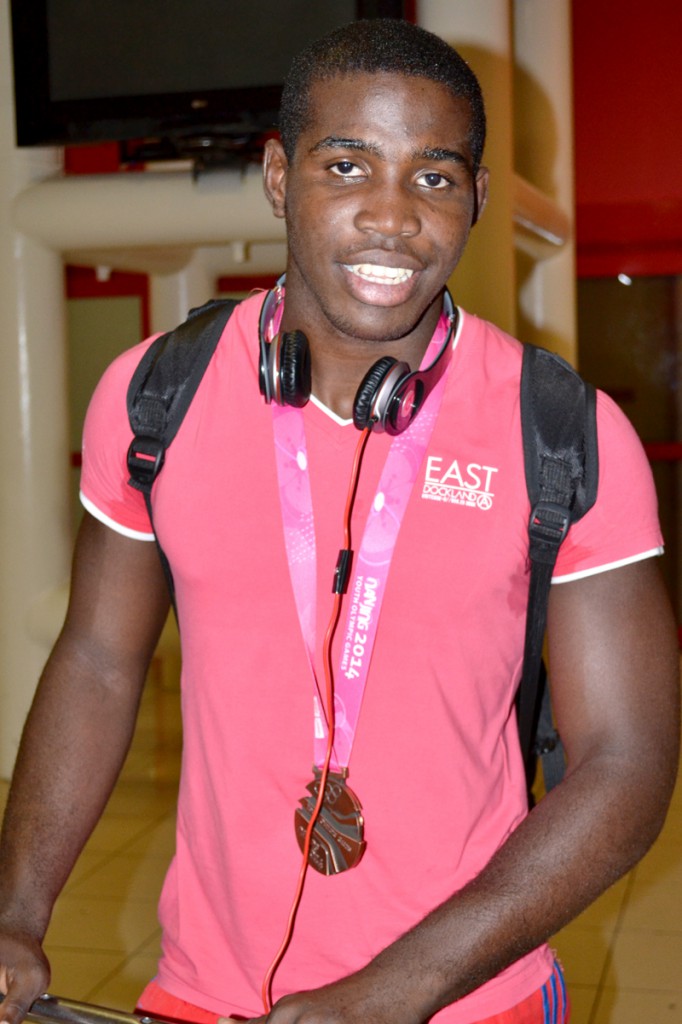 El judoca Iván Felipe Silva (81 k) tuvo una destacada actuación en su especialidad.