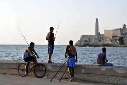 A Glance to the Wall of Havana