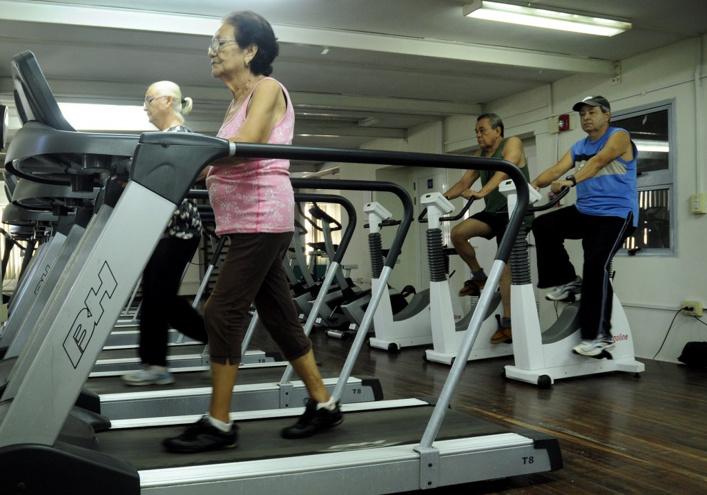 La rehabilitación comienza inmediatamente después del infarto. Foto: Roberto Carlos Medina