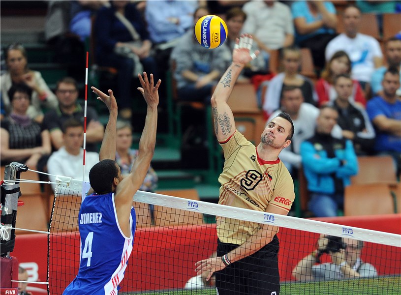 György Grozer sumó 13 puntos frente a Cuba.