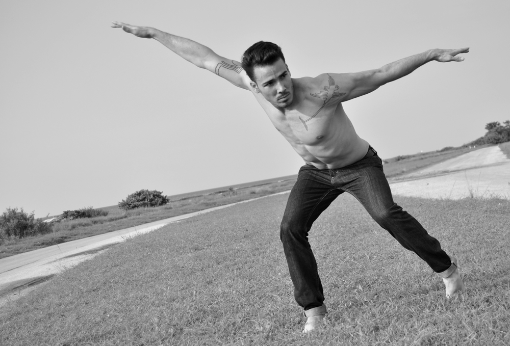 Abel Berenguer, bailarín cubano. Foto: Del autor