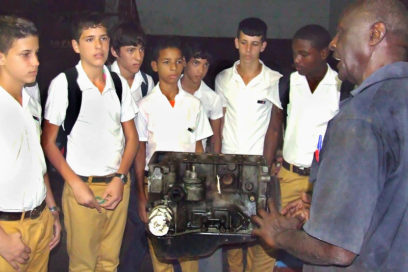 La enseñanza práctica en un primer plano