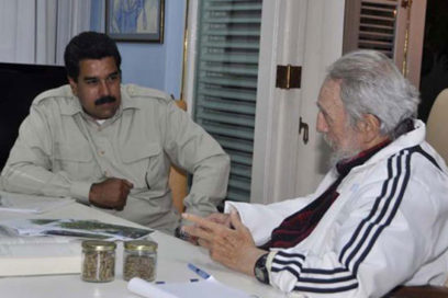 Carta de Fidel a Nicolás Maduro: El recuerdo de Hugo Chávez no dejó de estar presente