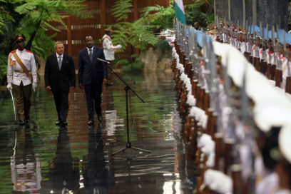Recibe Raúl a presidente de Níger
