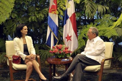 Recibió Raúl a la Vicepresidenta de Panamá