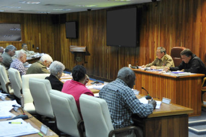 Sesionó reunión del Consejo de Ministros