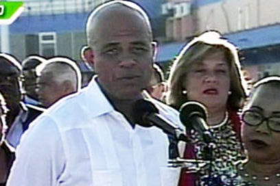 Michel Martelly en La Habana para Cumbre ALBA-TCP sobre el ébola