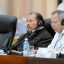 El presidente de Nicaragua, Daniel Ortega, en la Cumbre Extraordinaria del ALBA-TCP sobre el Ébola. Foto: Roberto Suárez
