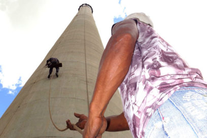 “Alpinistas” de chimeneas