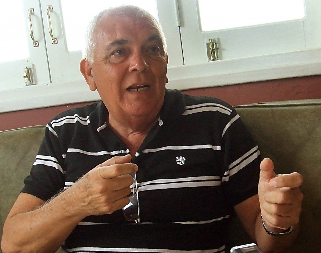 Guzmán del Corral Lemus, uno de los artilleros antiaéreos formados en la Base Granma.