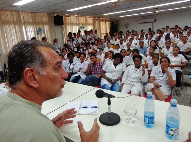 René González Shewerert en Guantánamo