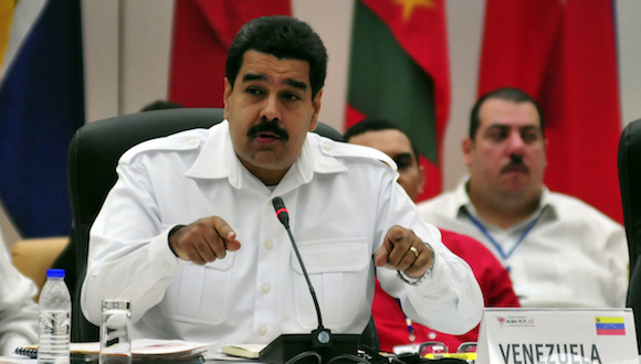 Intervención de Nicolás Maduro, presidente de Venezuela, en la Cumbre del ALBA-TCP sobre el Ébola, en La Habana. Foto: Ladyrene Pérez/ Cubadebate