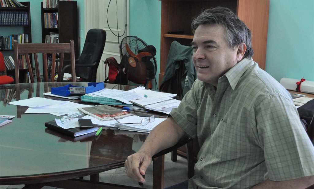 Julián González Toledo, ministro de Cultura. Foto: Del autor