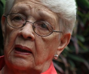 Mirta Rodríguez. Co Latino la entrevistó para conocer su testimonio como madre de uno de los cinco prisioneros.