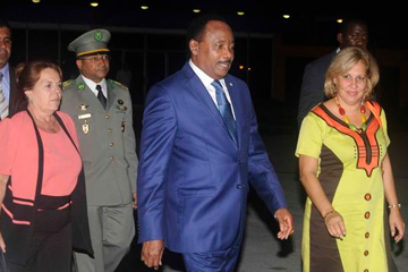 Optimista, partió de Cuba el Presidente de Níger