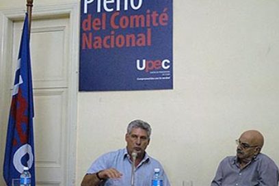 Asiste Díaz-Canel a Pleno de los periodistas cubanos