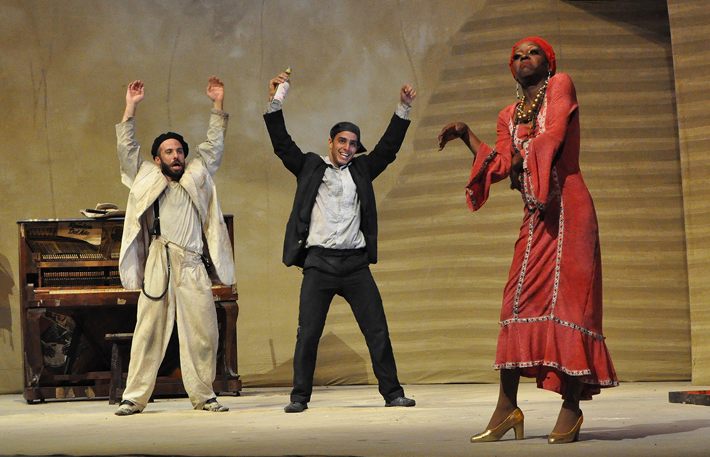 Delirio habanero, a cargo de Teatro de la Luna. Foto: Del autor