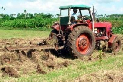 Tractor atascado