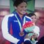 La joven nadadora aportó una sorpresiva medalla de bronce en los 200 metros libres, totalmente fuera de los planes.