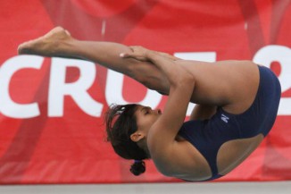 Lily Vargas: «apreté en la final»