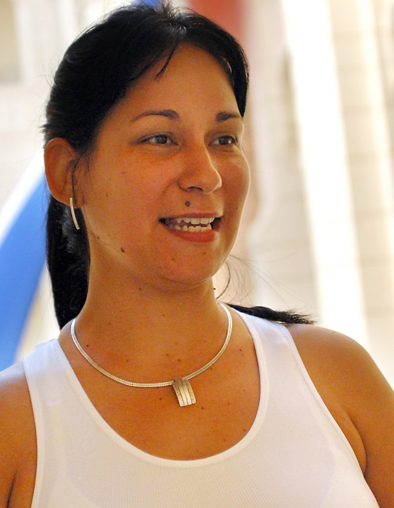 Se sintieron muy agradecidas y así nos lo expresaron, además de escribirlo en nuestro libro de incidencias, expresó Yanixe Echevarría Domenechi, trabajadora del Museo del Chocolate. Foto: Heriberto González Brito