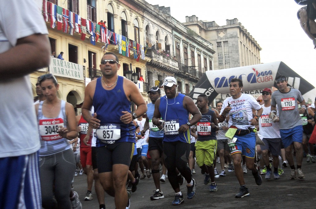Otra vez miles de corredores participaron en Marabana. Foto: José Raúl Rodríguez Robleda
