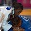 María Celia Laborde, una de las campeonas del judo en la primera jornada