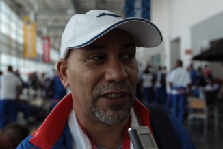 Beisbolistas cubanos en plena forma