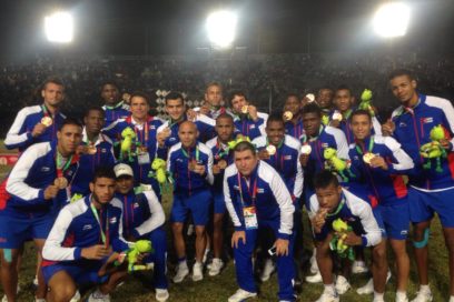 Selección cubana de fútbol en duelos amistosos
