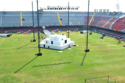 La inauguración sigue guardada