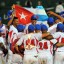 Festejo en Veracruz tras el título del béisbol. Foto: Ricardo López Hevia