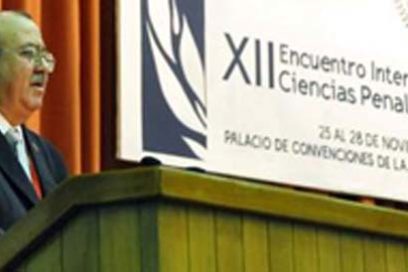 Ciencias Penales 2014:  Ratifica Cuba condena al terrorismo