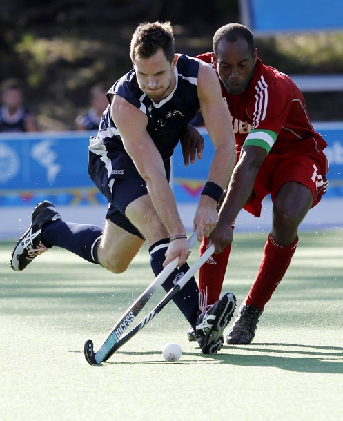Los jugadores cubanos de hockey sobre césped culminaron invictos la etapa clasificatoria.