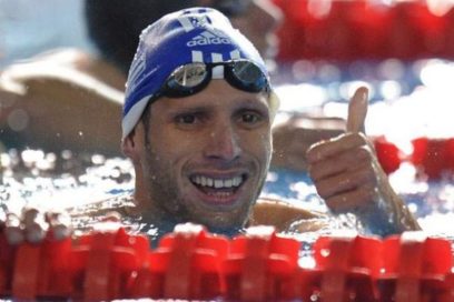 Hánser García, natación