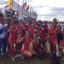 Las muchachas de hockey sobre césped