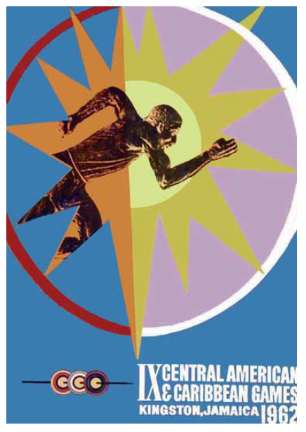 Cartel oficial de los IX Juegos Centroamericanos y del Caribe.