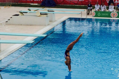 Bronces en clavados y karate