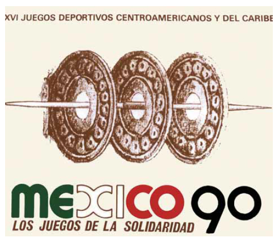 Cartel oficial de los XVI Juegos Centroamericanos y del Caribe.