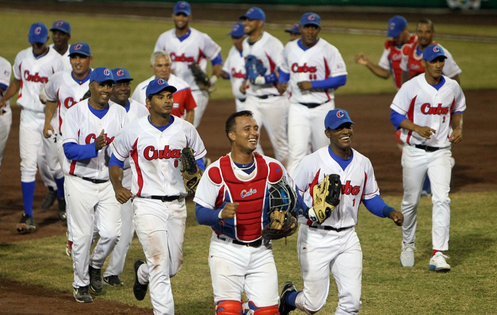 Cuba festejó su decimoquinta corona en citas regionales. Foto: ismael Francisco