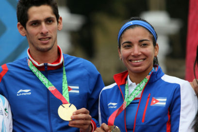 Conversación con pentatletas en Xalapa