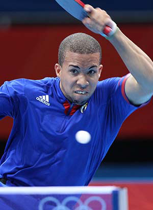 Pereira consiguió el único título de Cuba en tenis de mesa en Veracruz 2014.