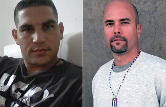 El Dr.Rotceh Rios Molina, médico en Sierra Leona, y Gerardo Hernández Nordelo, héroe cubano encarcelado en EEUU.