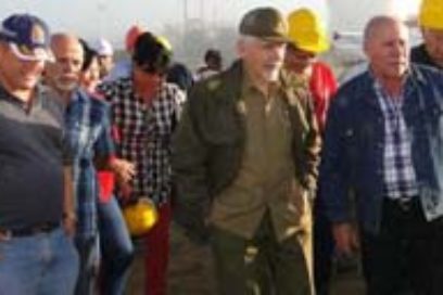 Confirma Ramiro Valdés avance de parque solar en Cienfuegos