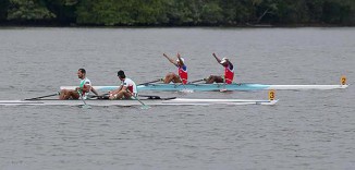 Cuba impecable en el remo: de 7-7