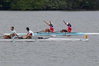 Cuba impecable en el remo: de 7-7